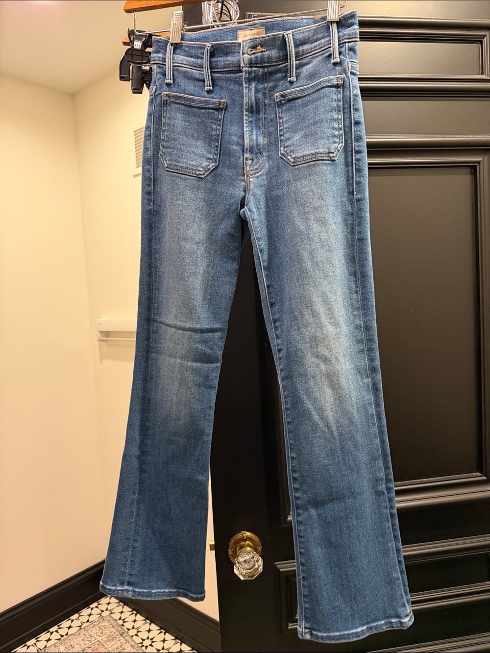 MOTHER The Patch Pocket Insider Ankle size 24